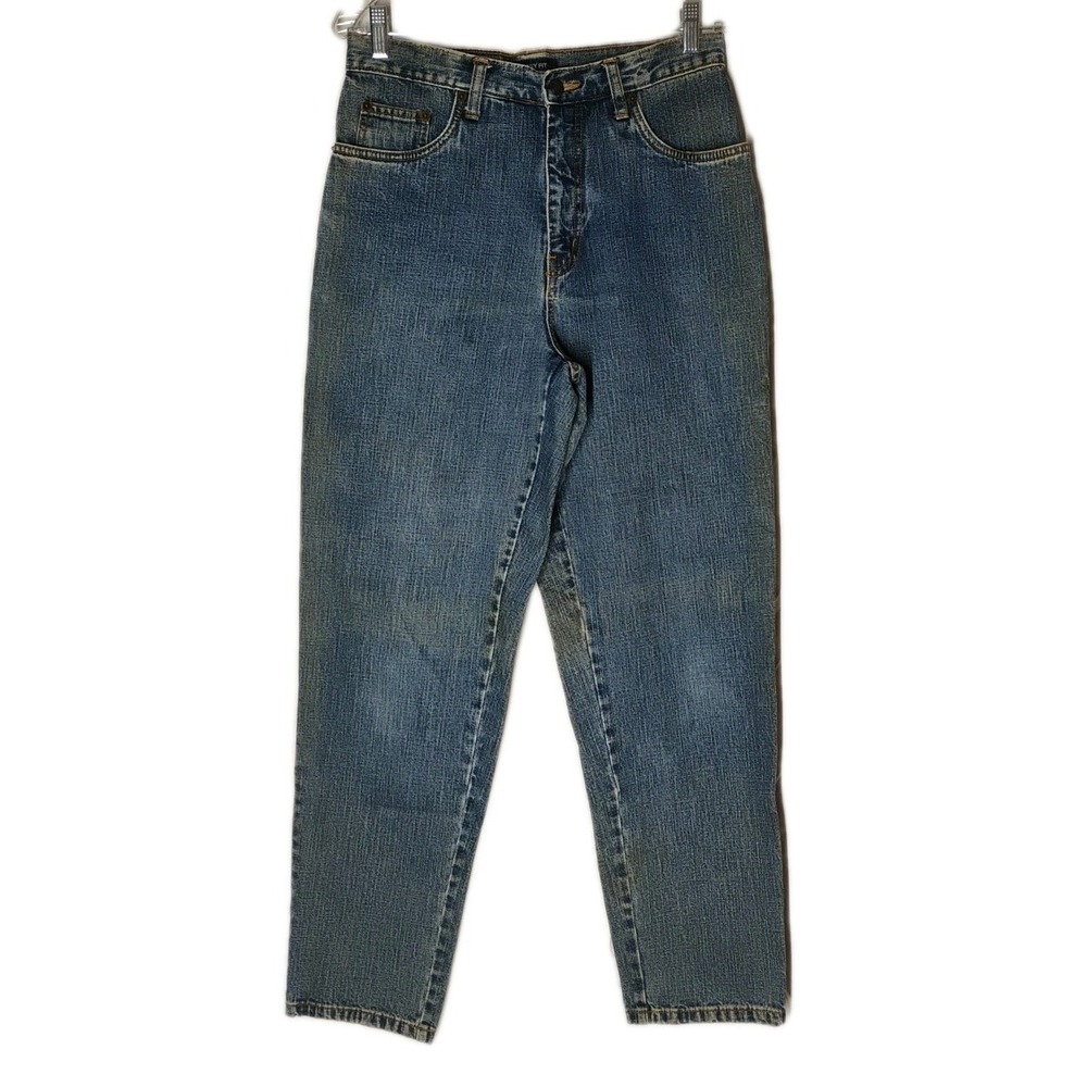 Vintage Bill Blass Womens 8‎ (29x30) Denim Blue Jeans High Rise Tapered 90s
